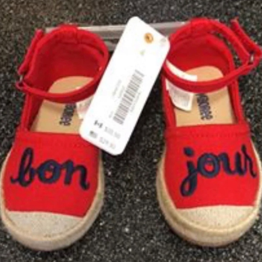Toddler espadrilles . Size 4